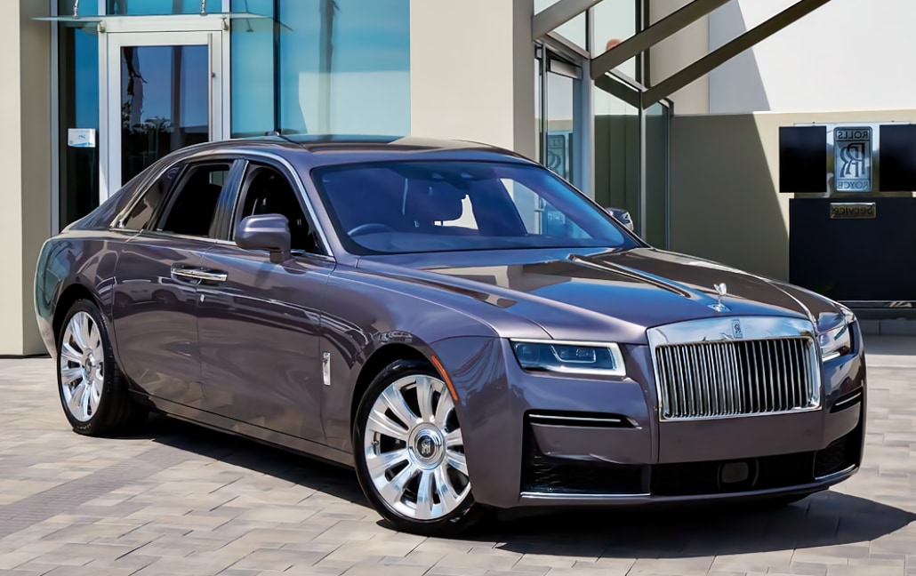 Rolls-Royce Ghost Anthracite from the Pugachev rental fleet
