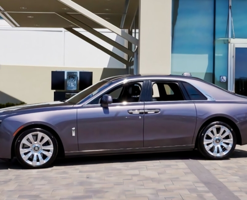 Rent Rolls-Royce Ghost 2023 Anthracite Rental in Miami 2