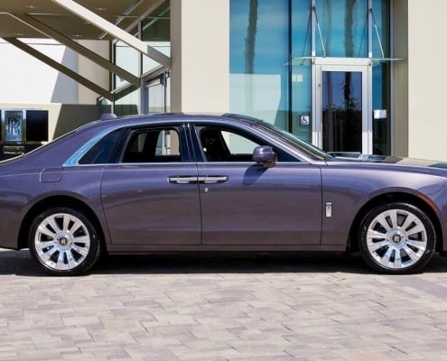 Rent Rolls-Royce Ghost 2023 Anthracite Rental in Miami 3