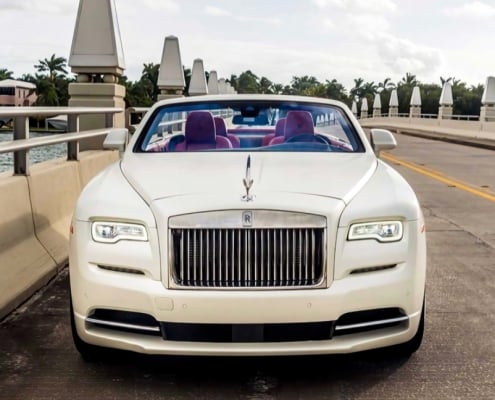 Rolls-Royce Dawn White in Miami