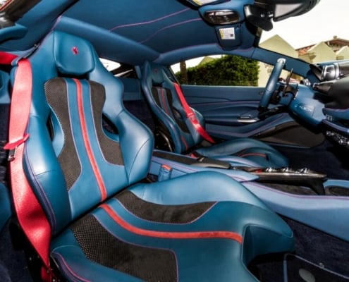 Ferrari F8 Tributo Interier Miami