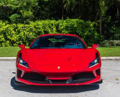 Rent a Ferrari F8 Tributo Miami 2