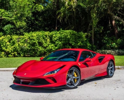 Ferrari F8 Tributo Rental Miami