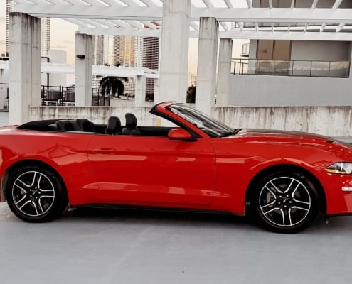 Ford Mustang Red Miami
