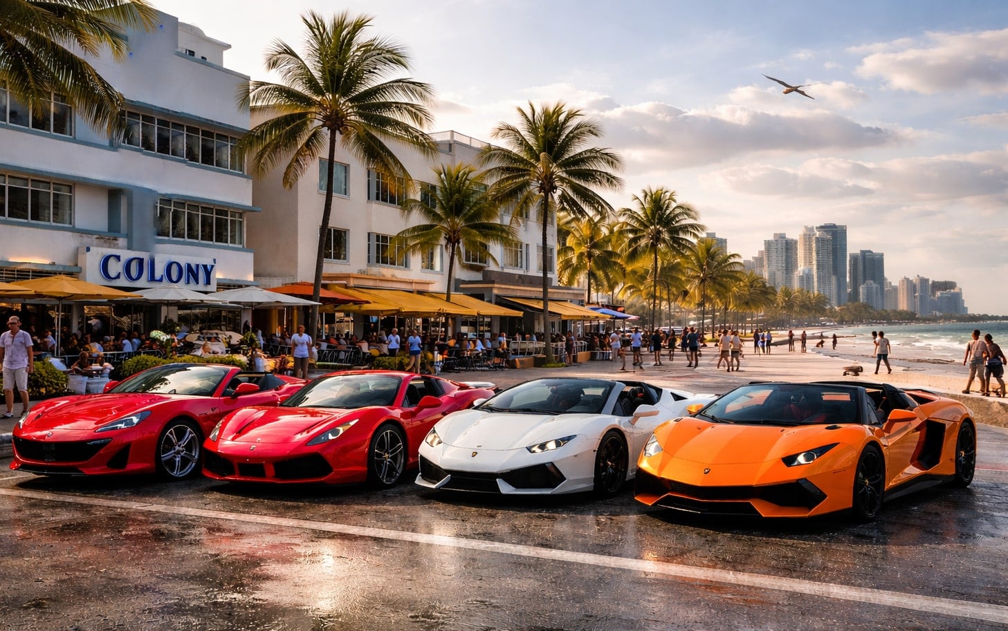 Top 5 convertibles to rent in Miami