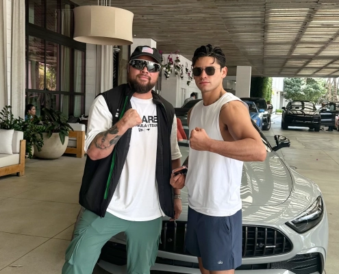 Ryan Garcia Chooses Our Exotic Car Rental Experience in Miami