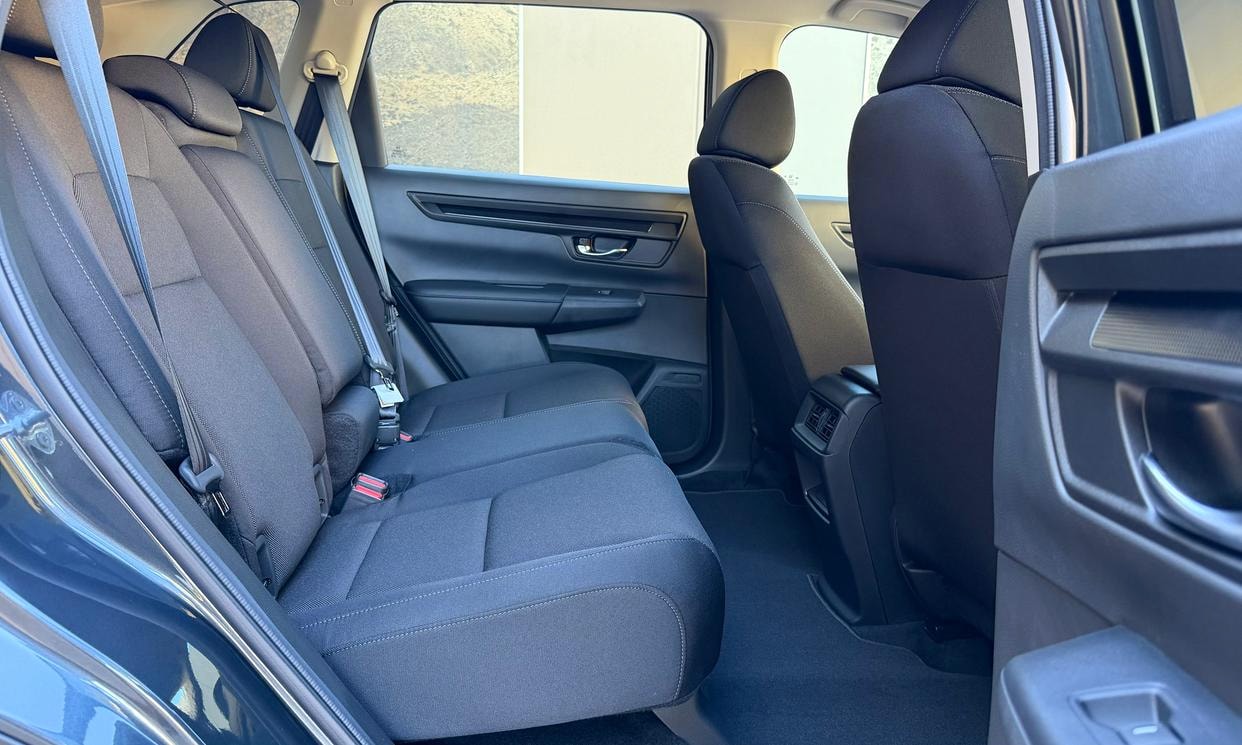 Passenger seating in the gray Honda CR-V LX