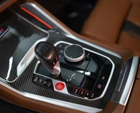 BMW X5 M — Dark blue, gear selector and center console