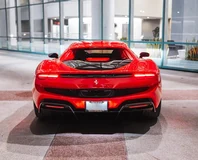 Ferrari 296 GTB — Red, rear view