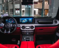Mercedes-AMG G 63 — Silver, dashboard