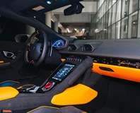 Lamborghini Huracan Tecnica — White, cockpit