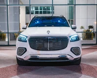 Mercedes-Maybach GLS 600 — White, front view