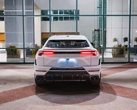Lamborghini Urus — White, rear view